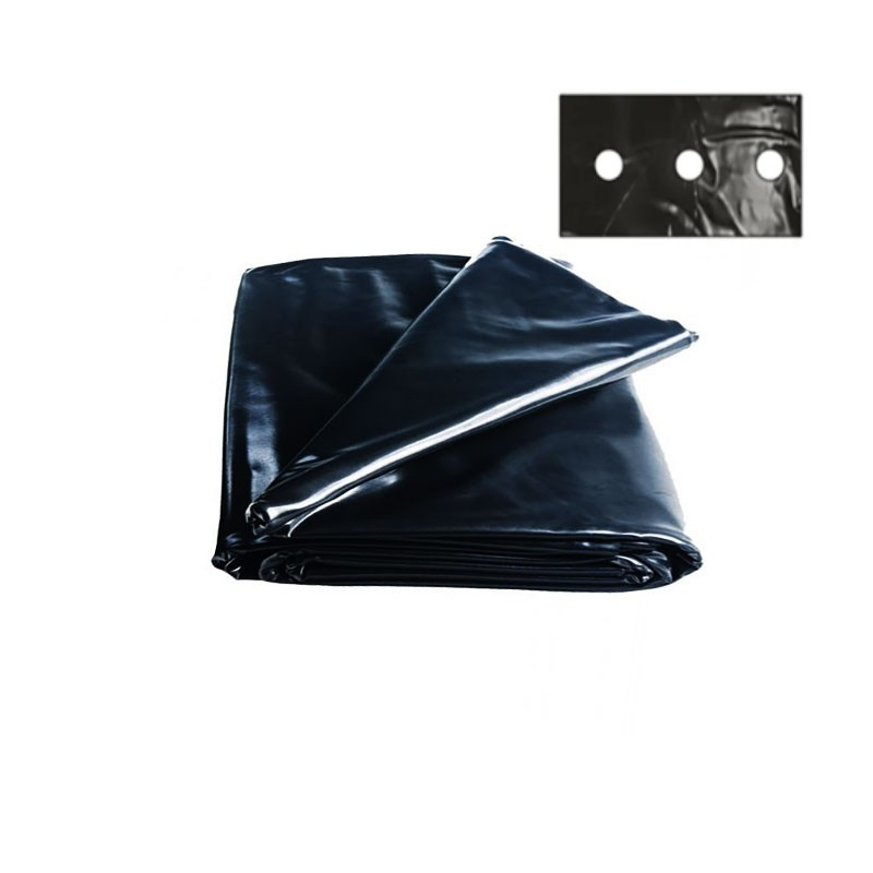 TELO PACCIAMATURA FORATO FILM POLIETILENE PER ORTO FORI PASSO 40 - Foto 2